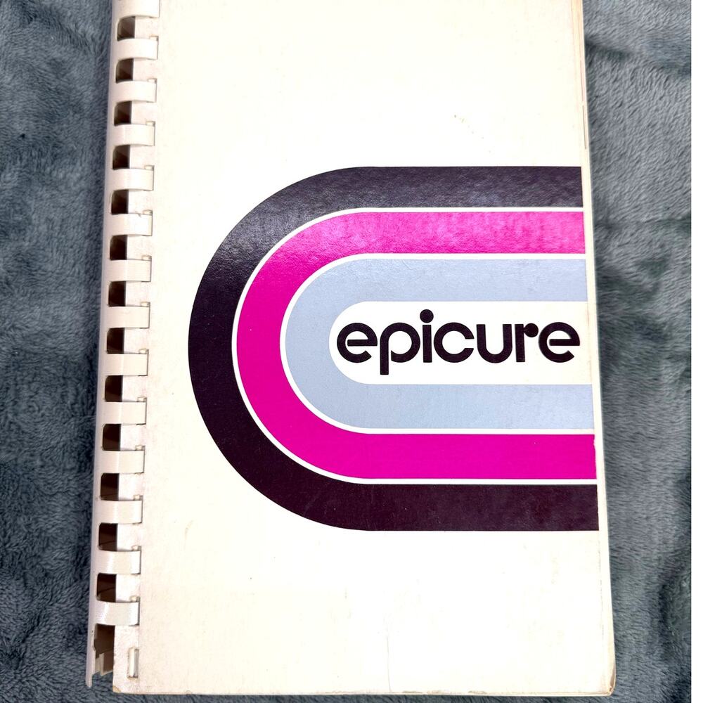 Vintage 1975 Epicure Junior League Newport Harbor Cookbook Newport Beach CA 70s